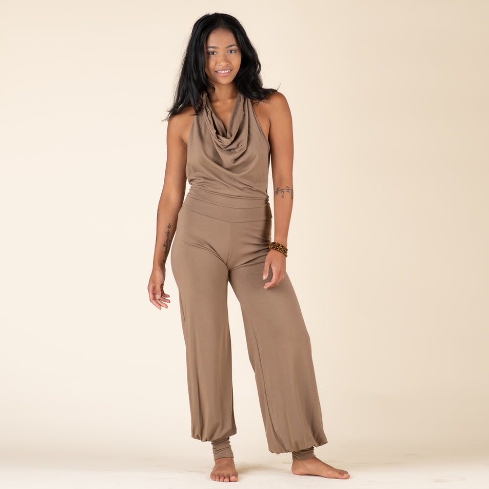 Aria Lattner Jumpsuit (Brown)